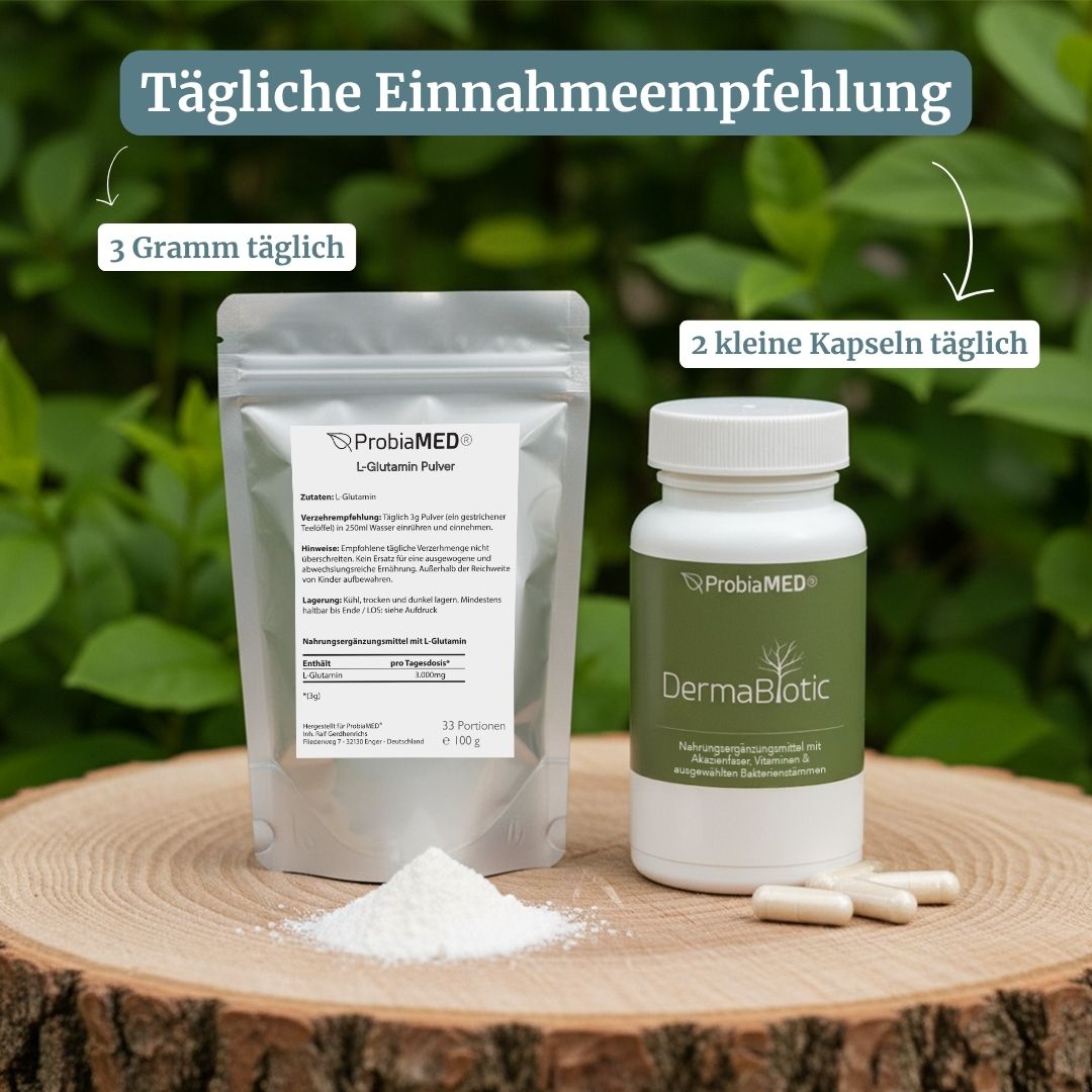 Darmkur DermaBiotic & L-Glutamin