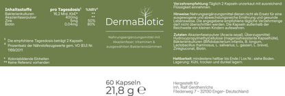 ProbiaMED DermaBiotic 60 Kapseln