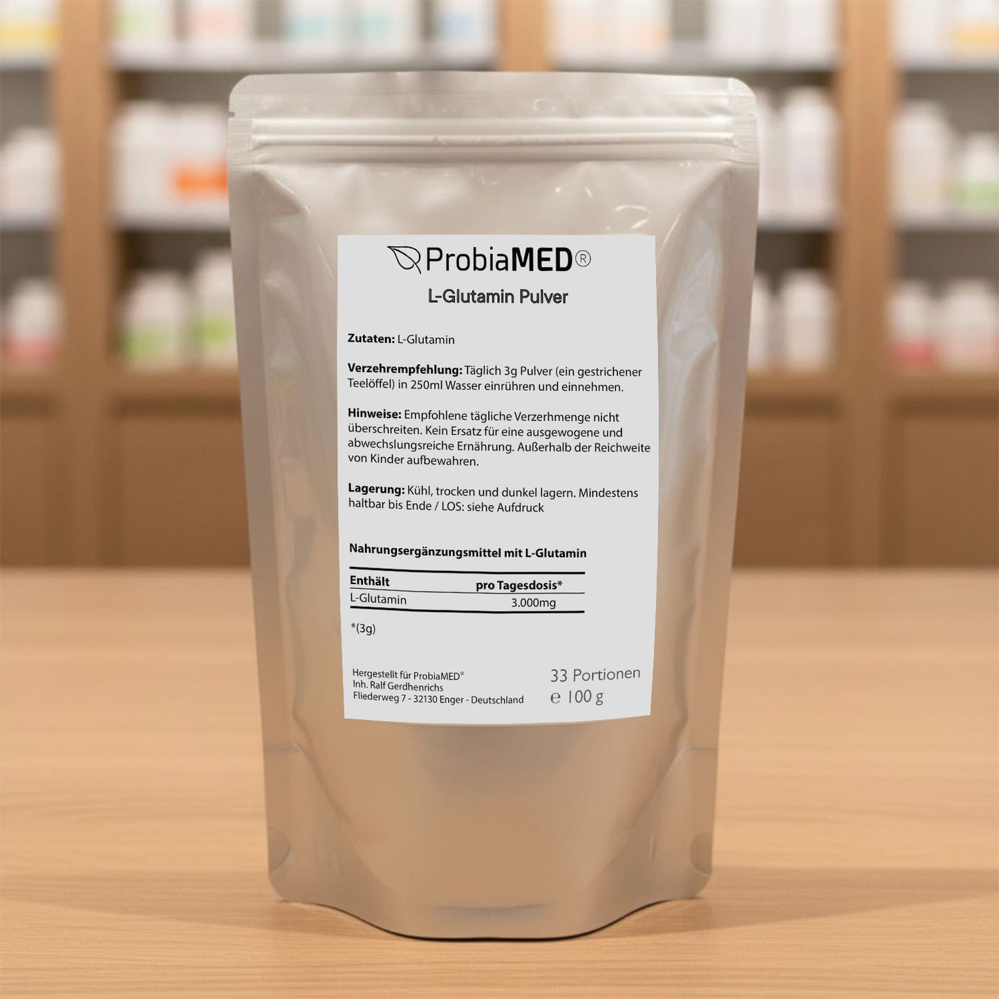 ProbiaMED Gluatmin Pulver 100g