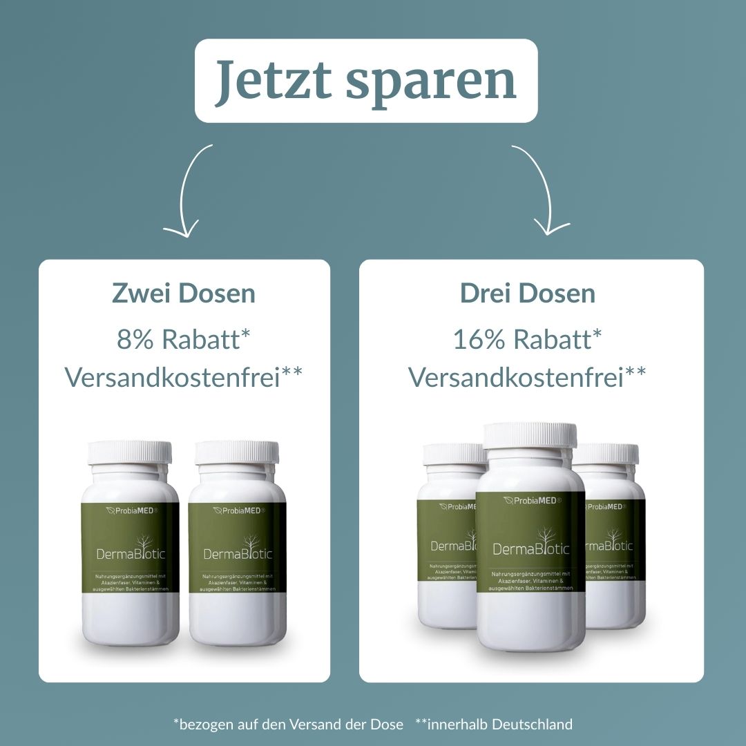 ProbiaMED DermaBiotic 60 Kapseln